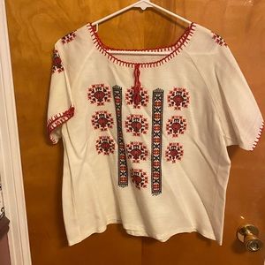 Vintage Embroidered Woman’s Blouse
